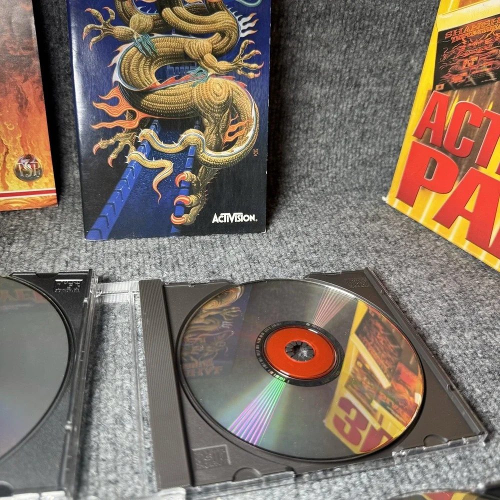Panasonic 3DO Action Pak Dragon's Lair, AD&D Slayer, GEXW/ Manuals * Nice Shape